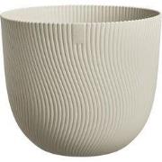 Pot sereh d30 cm paddenstoel beige