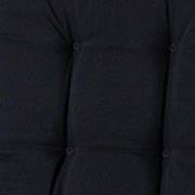 Kussen hoog 50x123 Basic zwart (4 stuks)