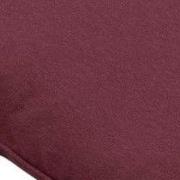 Sierkussen 60 x 40 met bies Panama bordeaux (4 stuks)