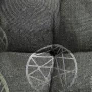 Toscane Zitkussen Circle groen 46 cm x 46 cm (4 stuks)