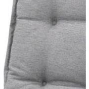 Kussen hoog ca. 123x50 cm Napels grey water repellent coating (4 stuks...