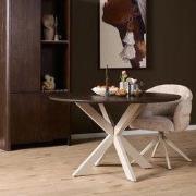 Starfurn Eettafel Madison Brown | 110 cm | Poot Sand