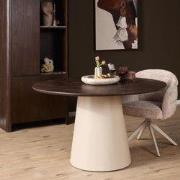 Starfurn Eettafel Madison Brown | 130 cm