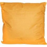 Buitenkussen 60x60 cm okergeel