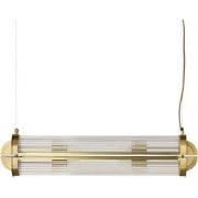 Kroonluchter van glas en verchroomd metaal GRAND REX