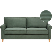 RONNEBY - Driezitsbank - Donkergroen - Fluweel