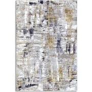 Elle Decoration Saveh Laagpolig Vloerkleed Antraciet Goud- 120x160 CM