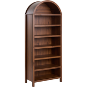 LAMBINA - Schoenenkast - Donkerbruin - MDF