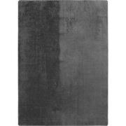 JOY Effen Soft Vloerkleed – 100% Polyester – Anti-Slip - Grijs- 80x150...