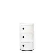 Kartell - Componibili 3 Bijzettafel White