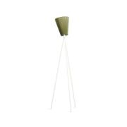 Northern - Oslo Wood Vloerlamp Wit/Olive