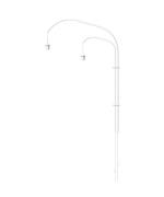 UMAGE - Willow Wall Double Wandstatief Wit