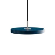 UMAGE - Asteria Mini Hanglamp Petrol Blue/Steel Top