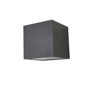 Lucande - Merjem Big Up/Down Buiten Wandlamp IP54 Dak Grey