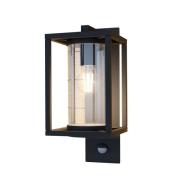 Lucande - Ferda Down Buiten Wandlamp IP44 w/Sensor Graphite