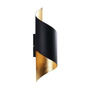 Lindby - Vanni Wandlamp Black/Gold