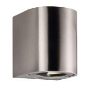 Nordlux - Canto 2 Wandlamp Stainless Steel