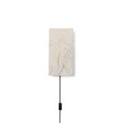 Ferm Living - Argilla Wandlamp Rectangular Marble White