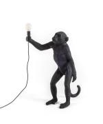 Seletti - Monkey Standing Buiten Tafellamp Zwart