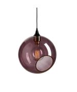 Design By Us - Ballroom XL Hanglamp Puple Rain met Zwart Zuilen