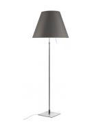 Luceplan - Costanza VloerLamp met Dimmer Alu/Concrete Gray