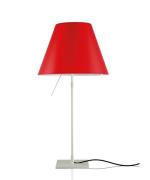 Luceplan - Costanza Tafellamp Alu/Primary Red