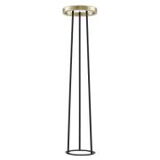 Lucande - Seppe LED Vloerlamp Ø30 Brass