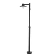 Norlys - Lund 1 Buiten Park Lamp voor Beton Anchorage Zwart