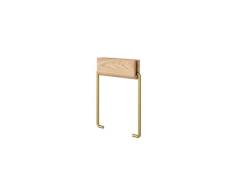 Moebe - Toilet Roll Holder Oak/Brass