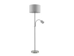 Lindby - Colima Vloerlamp Nickel/Grey