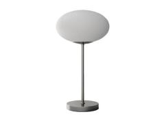 Lindby - Sonika Tafellamp Satin H53 Nickel/Opal White