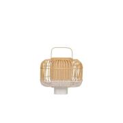 Forestier - Bamboo Square Taffellamp S White