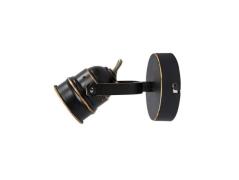 Lindby - Leonor Wandlamp Black/Gold