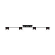 Nordlux - Clyde 4-Rail Plafondlamp Black