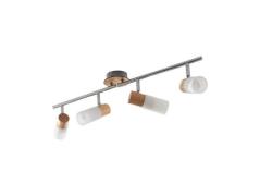 Lindby - Christoph 4 Plafondlamp Wood/White