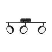 Lindby - Neros 3 Plafondlamp Black