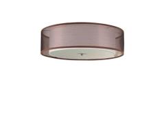 Lindby - Tobia Plafondlamp Brown/White/Chrome