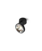 Trizo21 - Pin-Up 1 Round Plafondlamp Zwart