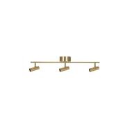 Globen Lighting - Hubble 3 Long Plafondlamp Brushed Brass