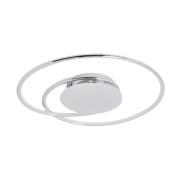 Lindby - Joline Plafondlamp Ø46 White/Chrome