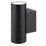 Markslöjd - Pipe 2 Buiten Wandlamp IP44 Black