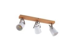 Lindby - Blana 3 Plafondlamp White/Wood