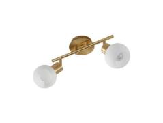 Lindby - Elaina 2 Plafondlamp Brass/Opal