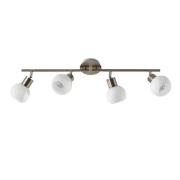 Lindby - Elaina 4 Plafondlamp Nickel