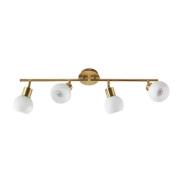 Lindby - Eleina 4 Plafondlamp Brass