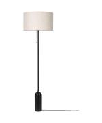 GUBI - Gravity VloerLamp Zwart Staal/Canvas