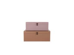 House Doctor - Metaal Opslag Beige/Rosa