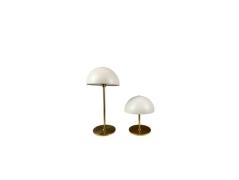 DybergLarsen - Along Mini Portable Tafellamp 2pcs. Beige/Brass