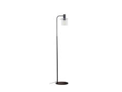 Lucande - Eirian Vloerlamp Clear/Black