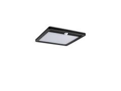 Paulmann - Lamina Buiten Wand-/Plafondlamp met Sensor Square SWR Zwart